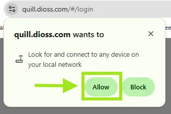 Local Network and Device Access Permission