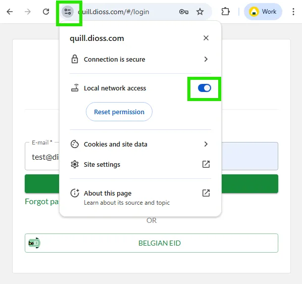 Allow acces network devices 2